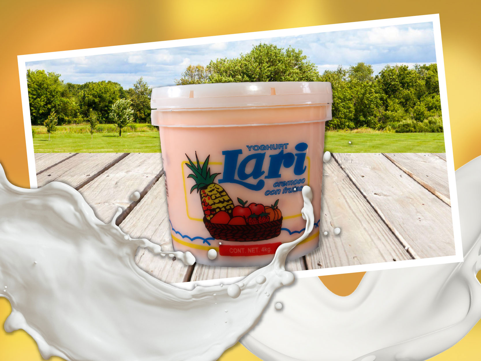 Yoghurt Lari - Cub. 4 Kg